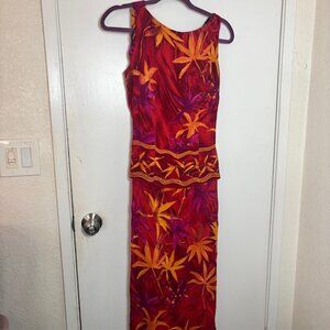 Dress Barn Sleeveless Maxi Dress - Size 8